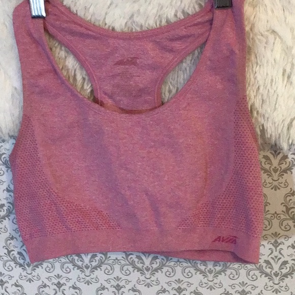 Pink sports bra medium no padding pre worn - Picture 5 of 7